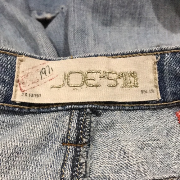Joes Distressed Denim Blue Jeans Havens Retro 1971 Womens Waist 27 US Size 4 y2k - Picture 14 of 14